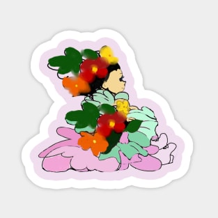 The Nature Girl Sticker